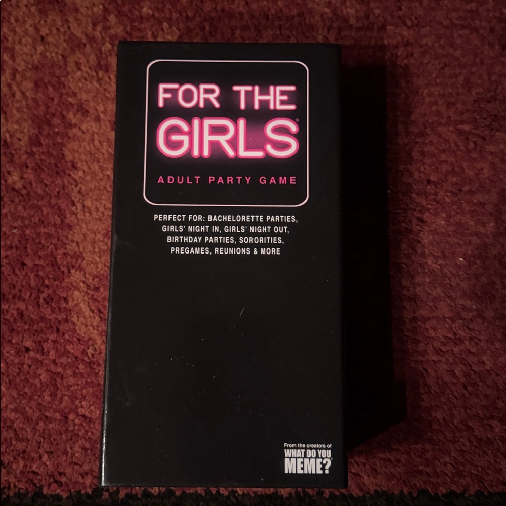 "For The Girls" adult‎ party game by What Do You Meme?